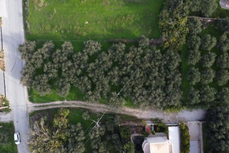 Kalyves Kreta, Kalyves: Grundstück mit bezauberndem Meerblick zu verkaufen, nur wenige Schritte vom Strand entfernt Grundstück kaufen